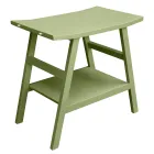 Moderne badkamerkast met groene plank en handdoekhaken - Crina Viadurini