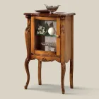 Klassiek woonkamermeubilair met 1 glazen of houten deur Made in Italy - Londen Viadurini