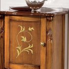 Klassiek woonkamermeubilair met 1 glazen of houten deur Made in Italy - Londen Viadurini