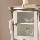 Klassiek woonkamermeubilair met 1 glazen of houten deur Made in Italy - Londen Viadurini