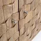 Meubels Dressoir in Sheesham Wood Design met 4 deuren Homemotion - Fregene Viadurini