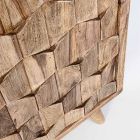 Meubels Dressoir in Sheesham Wood Design met 4 deuren Homemotion - Fregene Viadurini