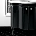 Moderne kast met twee glanzend gelakte deuren Made in Italy - Candy Viadurini