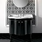 Moderne kast met twee glanzend gelakte deuren Made in Italy - Candy Viadurini