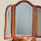Houten kaptafel met lades en spiegel Made in Italy - Luxury Viadurini