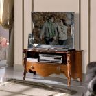 Bassano Walnoten TV-meubel met lade Made in Italy - Commodo Viadurini