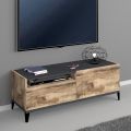 Tv-meubel in melamine met compartiment en lade Made in Italy - Florentino