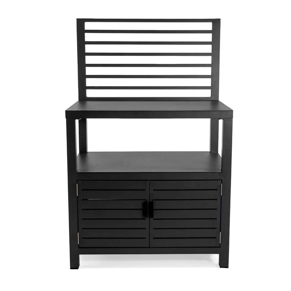 Buitenkast in aluminium met 2 deuren - Camera Viadurini