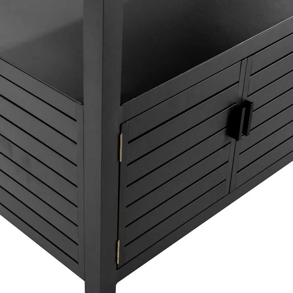 Buitenkast in aluminium met 2 deuren - Camera Viadurini