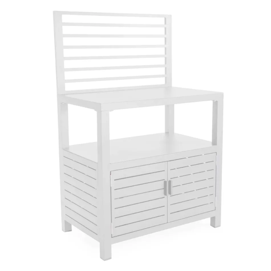 Buitenkast in aluminium met 2 deuren - Camera Viadurini