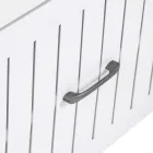 Buitenkast in aluminium met 2 laden in verschillende afwerkingen - Hotel Viadurini