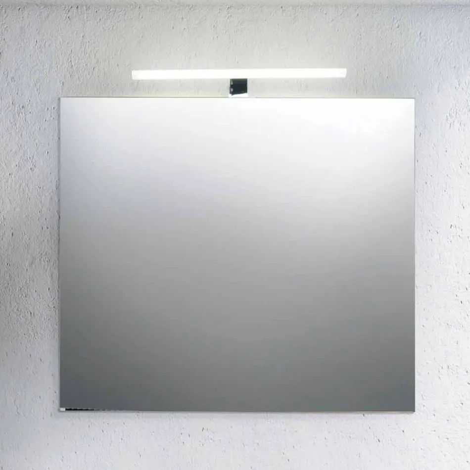 Zwevende badkamermeubels in Mdf gelakt Made in Italy - Becky Viadurini