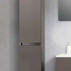 Zwevende badkamermeubels in Mdf gelakt Made in Italy - Becky Viadurini