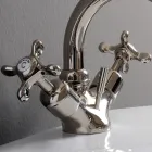 Bidet met één gat in zwaar messing met afval Made in Italy - Polignano Viadurini
