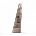 Esquina gelakte MDF design hoekboekenkast gemaakt in Italië