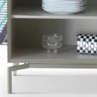 My Home Mirage design dressoir van gelakt MDF H71xL210cm gemaakt in Italië Viadurini