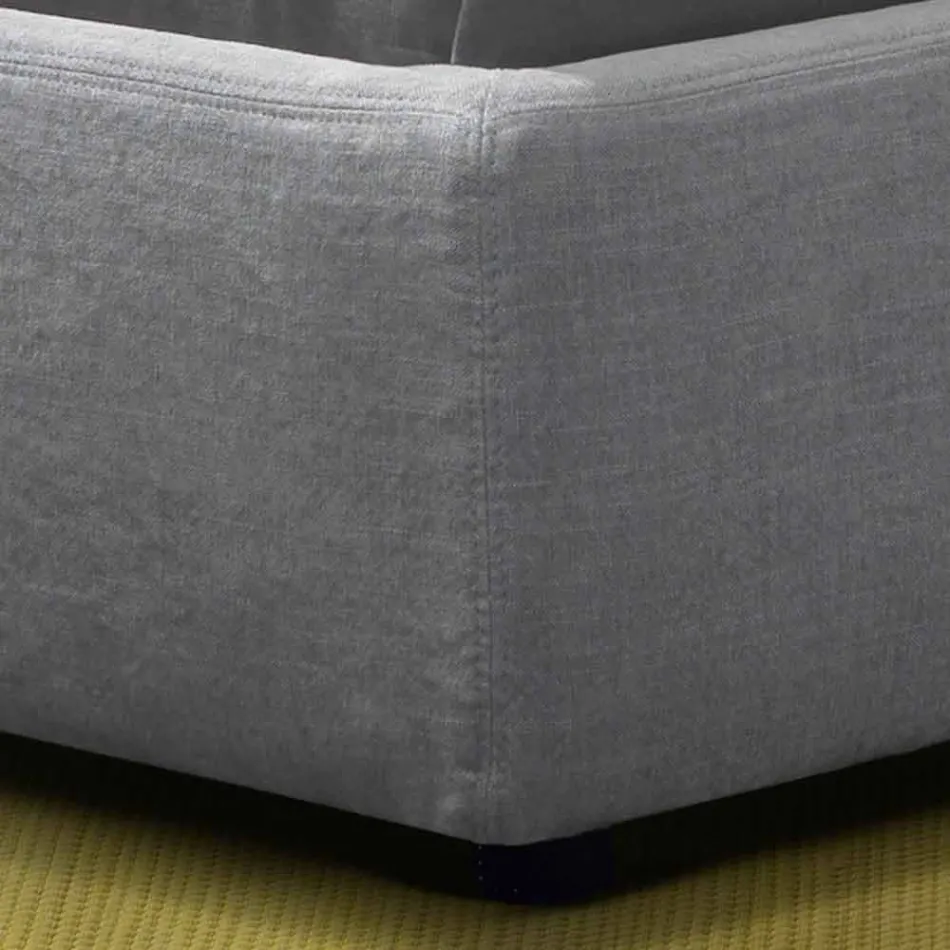 My Home Sleepway gestoffeerd tweepersoonsbed 180x90cm gemaakt in Italië Viadurini