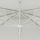 2x3 buitenparaplu van polyester met aluminium structuur - Fasma Viadurini