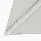 2x3 buitenparaplu van polyester met aluminium structuur - Fasma Viadurini