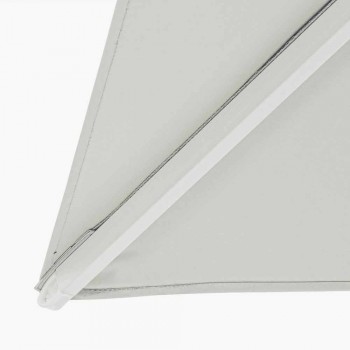 2x3 buitenparaplu van polyester met aluminium structuur - Fasma
