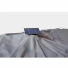 3x3 Outdoor Paraplu in Grijs Polyester en Antraciet Kleur Aluminium - Coby Viadurini