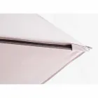 3x4 Outdoor Paraplu met Zandkleurig Polyester - Flamingodoek Viadurini