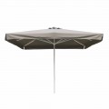 Outdoor stoffen paraplu met metalen structuur Made in Italy - Solero