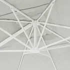 3x4 aluminium tuinparaplu met polyester stof - Fasma Viadurini