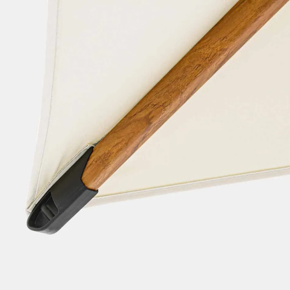 3x4m tuinparaplu in aluminium en polyester, Homemotion - Marco Viadurini