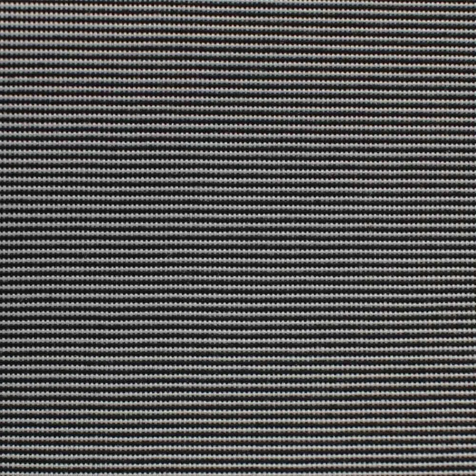 Tuinparaplu met geanodiseerde gestreepte aluminium structuur - Laila Viadurini