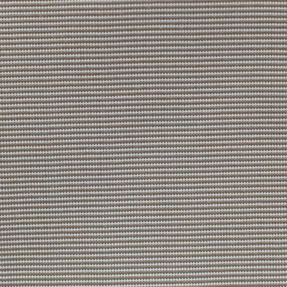 Tuinparaplu met geanodiseerde gestreepte aluminium structuur - Laila Viadurini