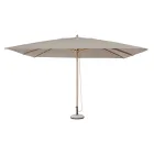 Tuinparasol met duifgrijs polyester canvas 3x4 m, Homemotion - Lucius Viadurini