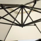 Polyester paraplu met handvat en zijstok - Nexa Viadurini