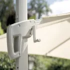 Polyester paraplu met handvat en zijstok - Nexa Viadurini