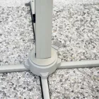 Polyester paraplu met handvat en zijstok - Nexa Viadurini