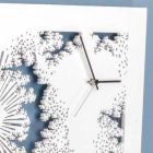 Design wandklok in wit hout of rechthoekige duif - Artificio Viadurini