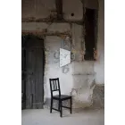 Design wandklok in zwart ijzer of aluminium Made in Italy - Prospi Viadurini