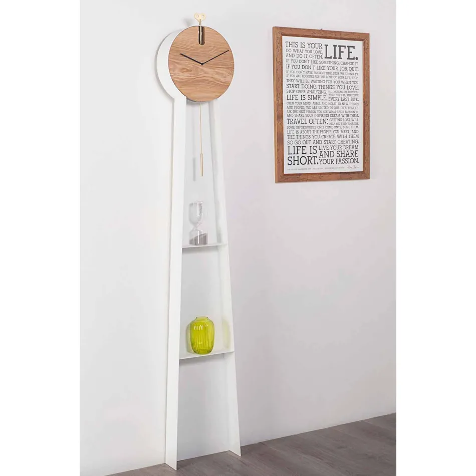 Design slingeruurwerk met stalen structuur Made in Italy - Pendolino Viadurini