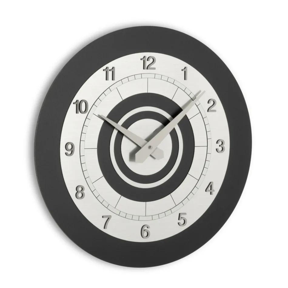 PVC wandklok in verschillende tinten Made in Italy - Flux Viadurini