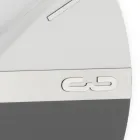 Hoge dichtheid semi-geëxpandeerde PVC wandklok gemaakt in Italië - Ritmo Viadurini