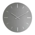 Ronde wandklok van gekleurd acrylkristal - Zaronte Viadurini