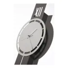 IJzeren wandklok met slinger Made in Italy - Geluid Viadurini