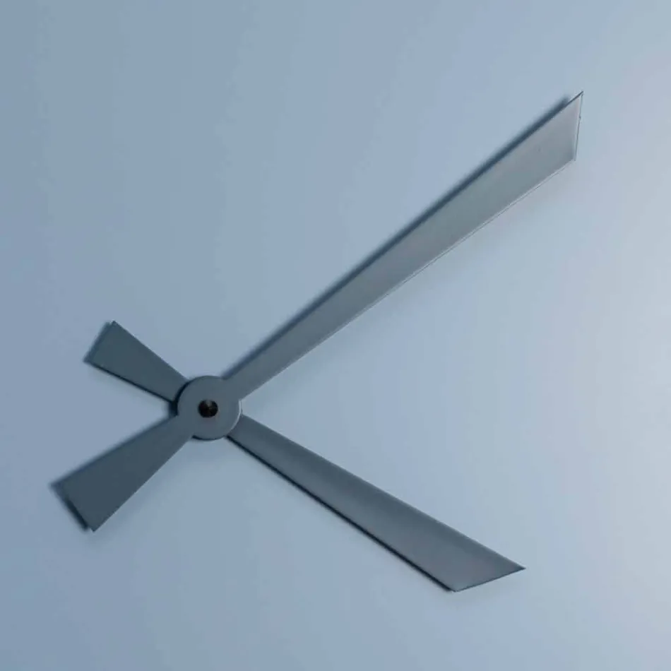 Industriële en moderne wandklok Italiaans vierkant ontwerp - Titan Viadurini