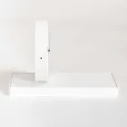 Draaibare tafelklok met stalen spiegel Made in Italy - Verdienstelijk Viadurini