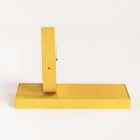 Draaibare tafelklok met stalen spiegel Made in Italy - Verdienstelijk Viadurini