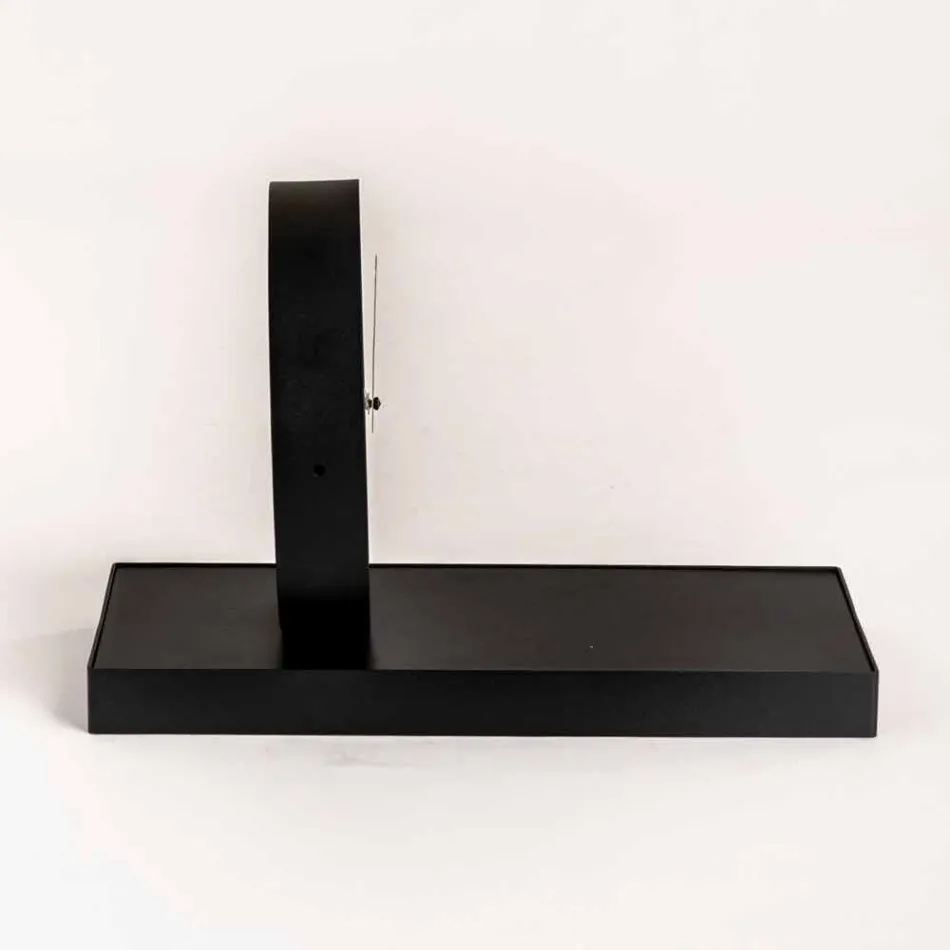 Draaibare tafelklok met stalen spiegel Made in Italy - Verdienstelijk Viadurini