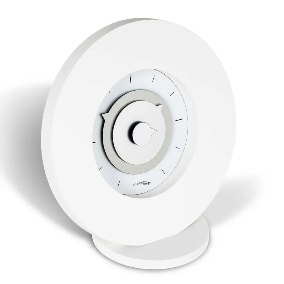 Tafelklok van semi-geëxpandeerd PVC met hoge dichtheid, gemaakt in Italië - Mooi Viadurini