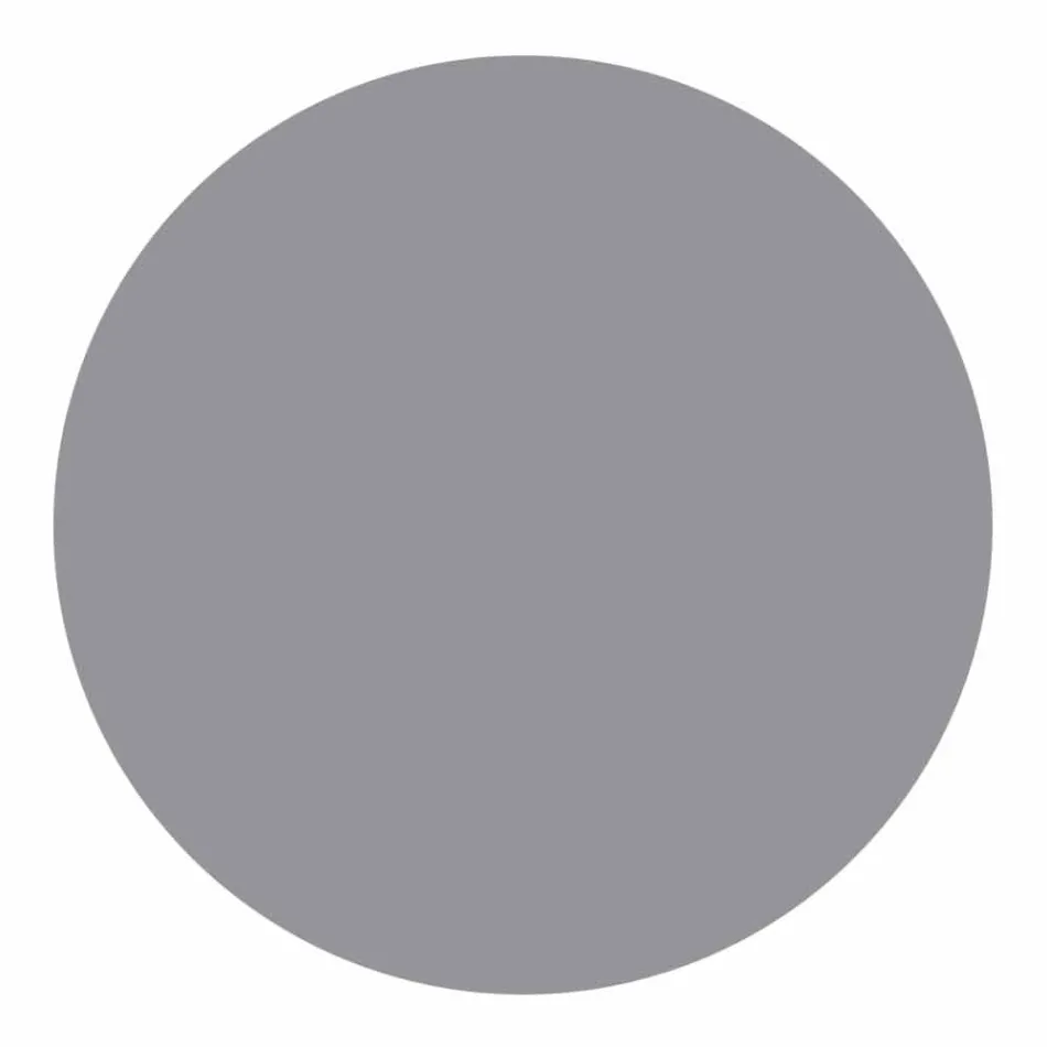 Grote en ronde Shabby gekleurde houten wandklok - mechanisme Viadurini