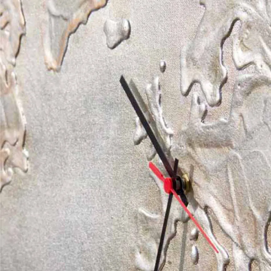 Moderne klok met vijf wijzerplaten met de Miles-wereld Viadurini