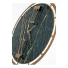 Klok gemaakt van ijzer met 3 wijzers Made in Italy - Ster Viadurini